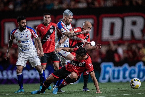 Heber Gomes/AGIF/ Fortaleza em campo no Brasileirão. 