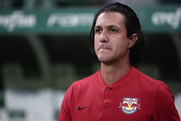 SP - Sao Paulo - 26/03/2022 - PAULISTA 2022, PALMEIRAS X BRAGANTINO - Mauricio Barbieri tecnico do Bragantino durante partida contra o Palmeiras no estadio Arena Allianz Parque pelo campeonato Paulista 2022. Foto: Ettore Chiereguini/AGIF