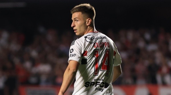 Galoppo fez a sua estreia no São Paulo (Foto: Marcello Zambrana/AGIF) Galoppo fez a sua estreia no São Paulo (Foto: Marcello Zambrana/AGIF)