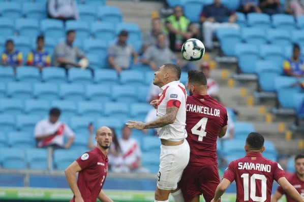 Foto: Guilherme Hahn/AGIF – Chancellor defendeu a Venezuela nas duas últimas edições de Copa América