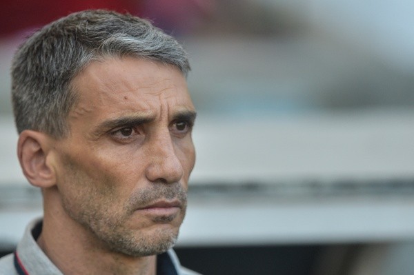 Vojvoda reclamou da arbitragem em Fluminense x Fortaleza (Foto: Thiago Ribeiro/AGIF)