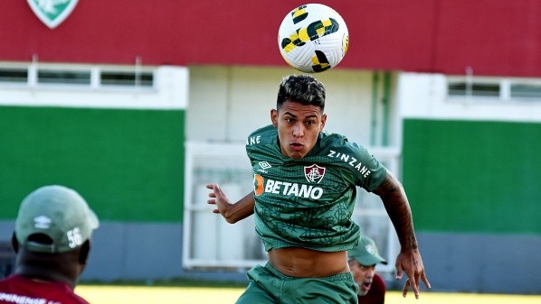 Foto: MAILSON SANTANA/FLUMINENSE FC – Matheus Martins tem contrato em vigor no Flu até o fim de 2024