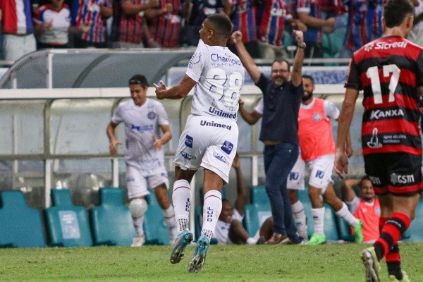 Foto: Renan Oliveira/AGIF – Davó já marcou oito gols pelo Bahia na Série B