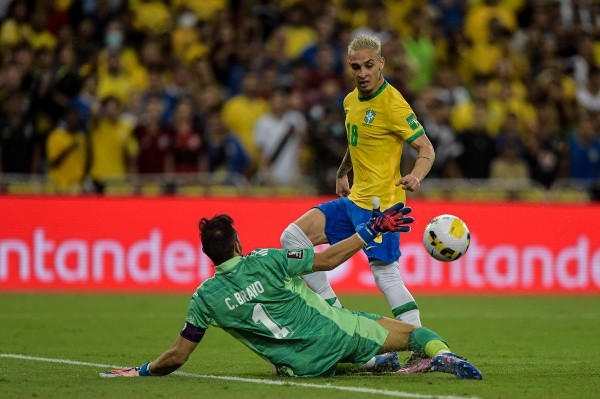 Agif/Thiago Ribeiro – Antony pretende jogar no Manchester United antes da Copa do Mundo