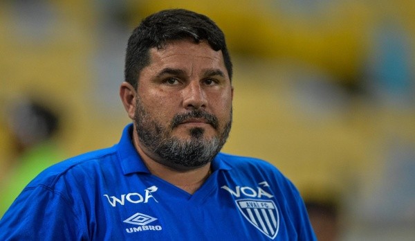 RJ - Rio de Janeiro - 19/06/2022 - BRASILEIRO A 2022, FLUMINENSE X AVAI - Eduardo Barroca tecnico do Avai durante partida contra o Fluminense no estadio Maracana pelo campeonato Brasileiro A 2022. Foto: Thiago Ribeiro/AGIF