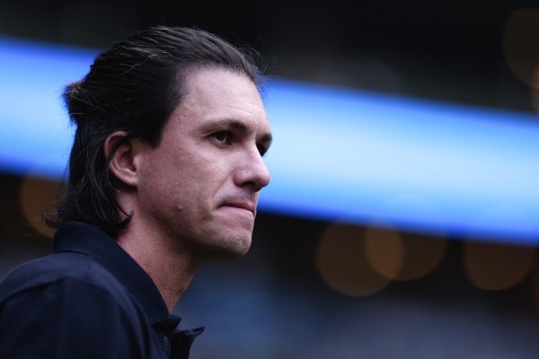 SP - Sao Paulo - 14/05/2022 - BRASILEIRO A 2022, PALMEIRAS X BRAGANTINO - Mauricio Barbieri tecnico do Bragantino durante partida contra o Palmeiras no estadio Arena Allianz Parque pelo campeonato Brasileiro A 2022. Foto: Ettore Chiereguini/AGIF