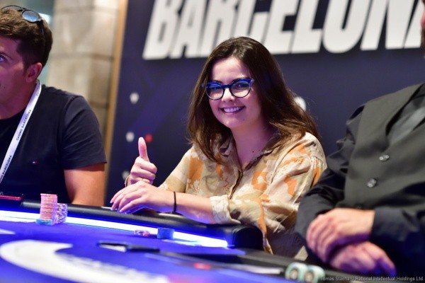 Lali Tournier é a esposa de Rafael Moraes (Foto: Tomas Stacha/PokerStars)