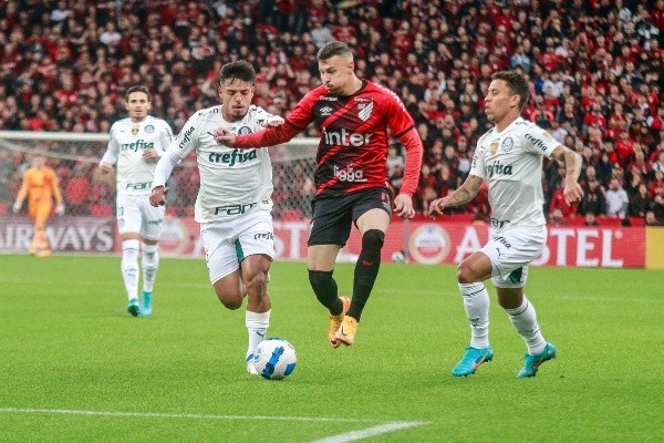 Gabriel Machado/AGIF/ Athletico-PR x Palmeiras. 