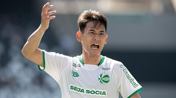 RJ - Rio de Janeiro - 01/05/2022 - BRASILEIRO A 2022, BOTAFOGO X JUVENTUDE - Chico jogador do Juventude durante partida contra o Botafogo no estadio Engenhao pelo campeonato Brasileiro A 2022. Foto: Jorge Rodrigues/AGIF