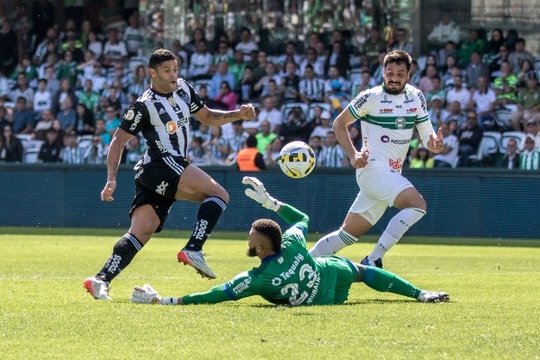  Robson Mafra/AGIF/ Atlético-MG em campo. 