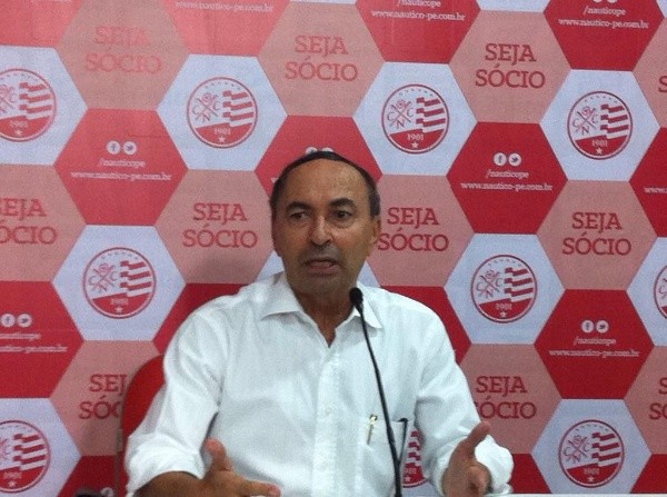 Foto: Reprodução/ José Barbosa em sua última passagem pelo Náutico. Foto: Reprodução/ José Barbosa em sua última passagem pelo Náutico.