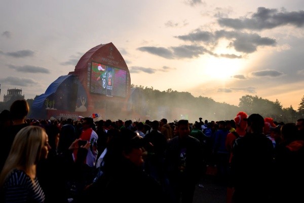 Hector Vivas/Getty Images/ Fan Fest da última edição da Copa do Mundo. 
