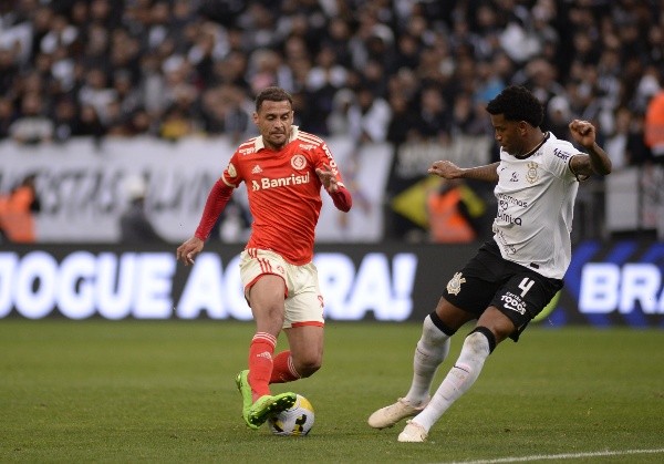 Alan Morici/AGIF/ Corinthians em campo pelo Brasileirão. 