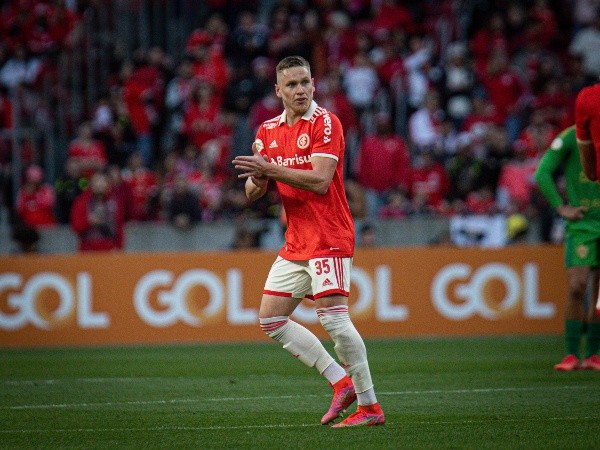 Agif/Maxi Franzoi – Alemão garantiu a última vitória do Inter