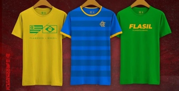 Foto: Divulgação Flamengo/ Copa do Mundo: Flamengo faz ação com torcedores para escolher camisa para o Mundial. 