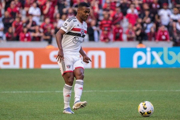 Robson Mafra/AGIF/ Nikão pode retornar a equipe do Tricolor para a final da Copa Sul-Americana. Robson Mafra/AGIF/ Nikão pode retornar a equipe do Tricolor para a final da Copa Sul-Americana.