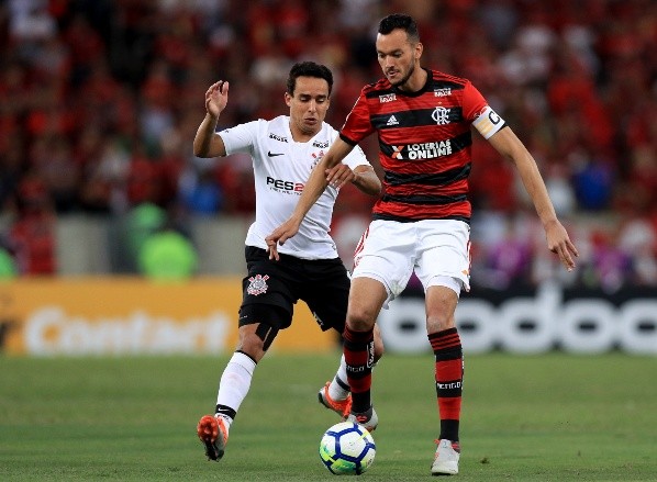 Jadson e Réver: Disputa em 2018 em que o Timão levou a melhor – Buda Mendes/Getty Images