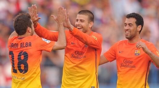 Foto: Denis Doyle/Getty Images - Internautas acredita que o ciclo de Alba, Piqué e Busquets já terminou