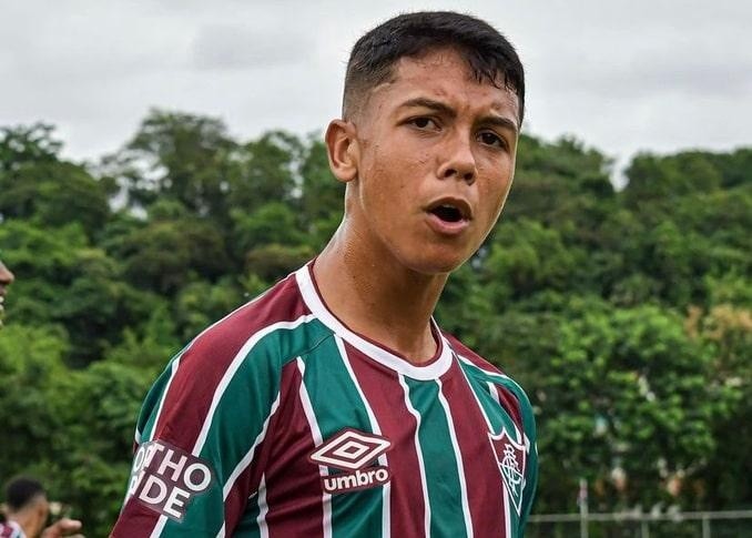 Foto: Reprodução/Fluminense- Tiago Marques comemorando