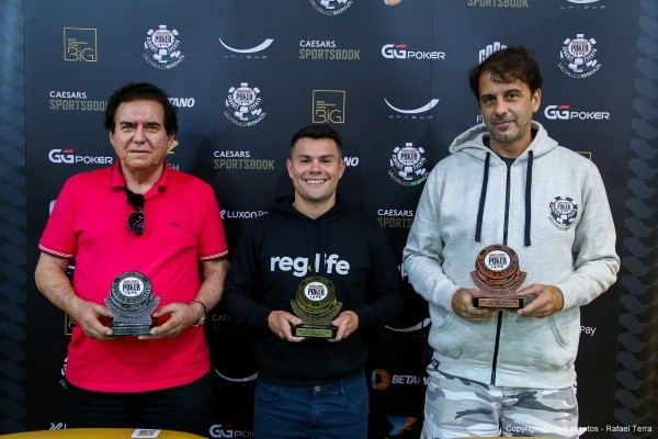 Pódio Super High Roller (Foto: Rafael Terra/WSOP Circuit)