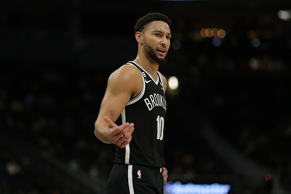 Ben Simmons estreou pelo Nets. Créditos: Stacy Revere/Getty Images