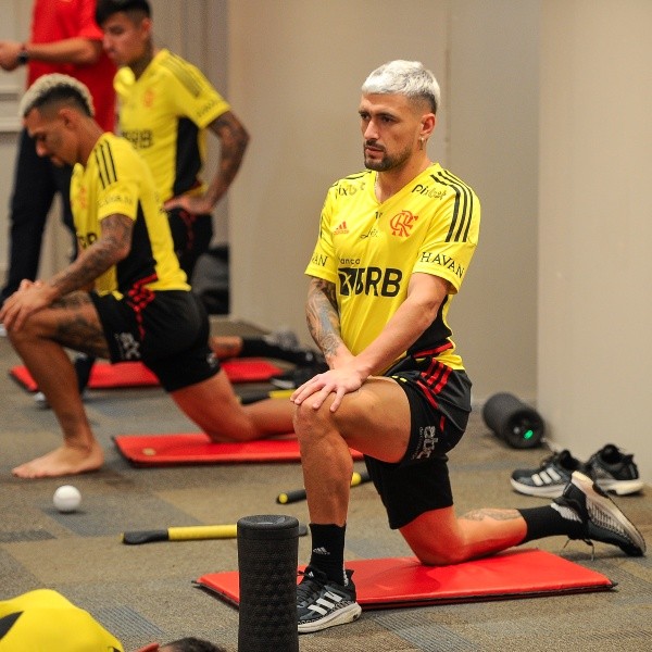 Foto: Flickr Oficial CR Flamengo/Marcelo Cortes – Arrascaeta