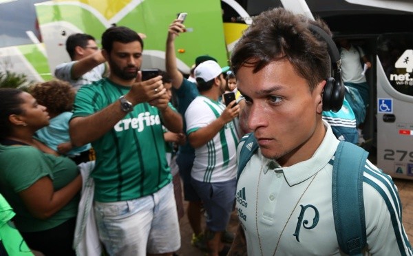 Foto: César Greco – Artur recebeu pouquíssimas chances no Palmeiras e acabou vendido ao RB Bragantino em 2020