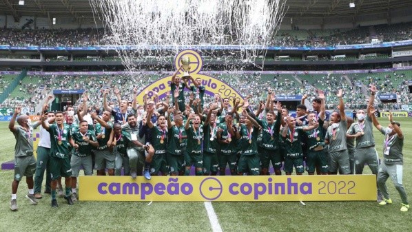 Fabio Menotti/Palmeiras. O Palmeiras conquistou título inédito na Copinha 2022