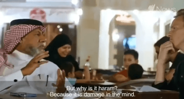 Foto: Reprodução/ZDF/ Embaixador do Catar na Copa define homossexualidade como “dano mental”. 