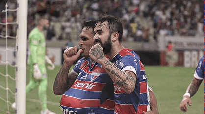 Foto: Reprodução: Fortaleza derrotou o Palmeiras no Brasileirão de 2021