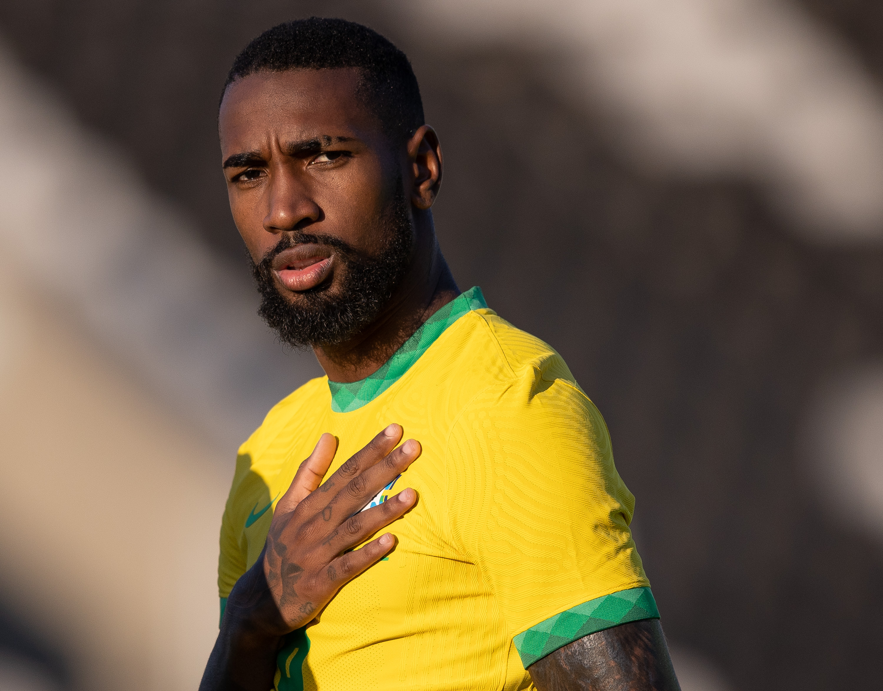 Divulgação: Ricardo Nogueira/CBF – Gerson também aparece no jogo da Copa