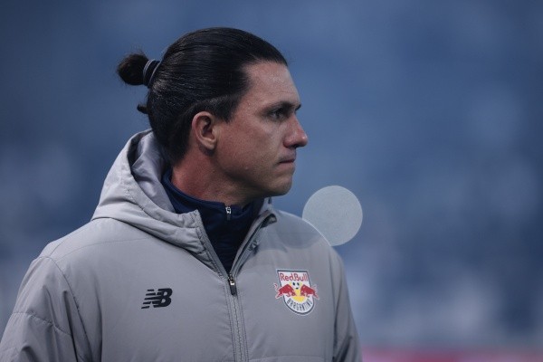 SP - Sao Paulo - 29/08/2022 - BRASILEIRO A 2022, CORINTHIANS X BRAGANTINO - Mauricio Barbieri tecnico do Bragantino durante partida contra o Corinthians no estadio Arena Corinthians pelo campeonato Brasileiro A 2022. Foto: Ettore Chiereguini/AGIF
