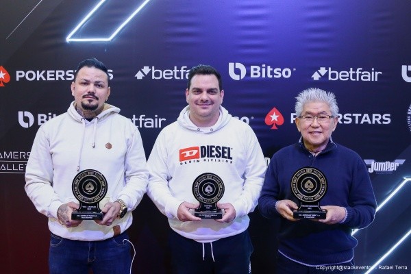 Pódio do Superflop (Foto: Rafael Terra/BSOP)