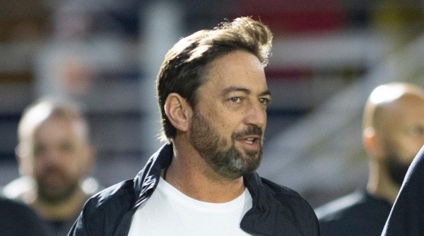 SP - Braganca Paulista - 08/05/2022 - BRASILEIRO A 2022, BRAGANTINO X CORINTHIANS - Duilio Monteiro Alves presidente do Corinthians durante partida contra o Bragantino no estadio Nabi Abi Chedid pelo campeonato Brasileiro A 2022. Foto: Diogo Reis/AGIF