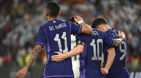 Foto: Martin Dokoupil/Getty Images - Argentina pode se tornar a seleção com a maior invencibilidade da história Foto: Martin Dokoupil/Getty Images - Argentina pode se tornar a seleção com a maior invencibilidade da história