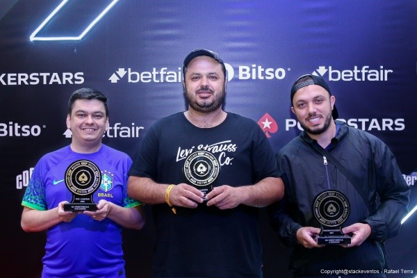 Pódio do Rivers Turbo KO (Foto: Rafael Terra/BSOP)