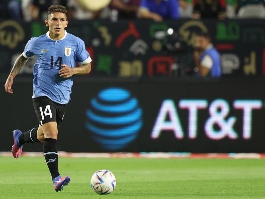 Christian Petersen/Getty Images – Lucas Torreira atuando pela Seleção Uruguaia