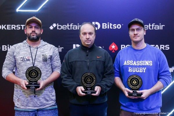 Pódio HORSE do BSOP (Foto: Rafael Terra/BSOP)