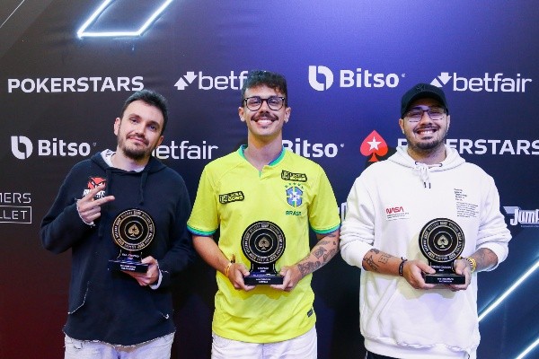 Pódio do meia milha (Foto: Divulgação/BSOP)