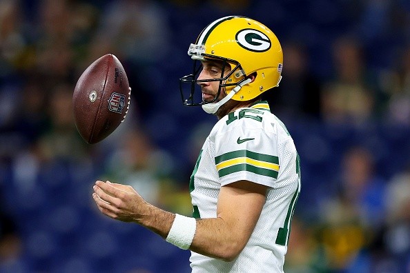 Rodgers faz uma temporada abaixo do esperado.     Créditos: Rey Del Rio/Getty Images