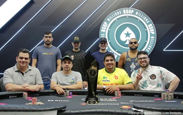 Mesa final Main Event BSOP Millions (Foto: Luis Bertazini/BSOP)