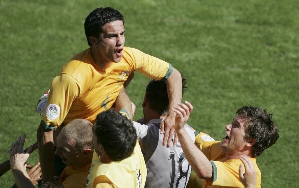 Photo by Ben Radford/Getty Images - Austrália na primeira vez em sua história que chegou as oitavas de final Photo by Ben Radford/Getty Images - Austrália na primeira vez em sua história que chegou as oitavas de final