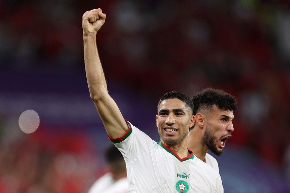 Foto: Elsa/Getty Images – Hakimi foi eleito o melhor jogador em campo