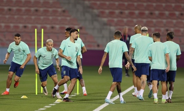 Photo by Christopher Lee/Getty Images - Brasil se prepara para encarar Camarões.