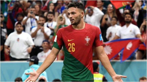 Foto: Buda Mendes/Getty Images – Gonçalo Ramos marcou três gols contra Suíça