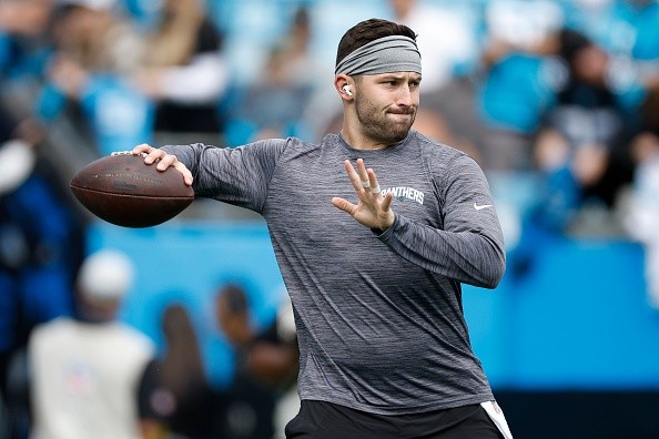 Mayfield teve uma temporada decepcionante no Panthers. Créditos: Jared C. Tilton/Getty Images
