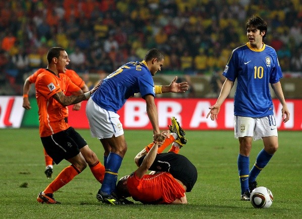 Photo by Richard Heathcote/Getty Images - Expulsão de Felipe Melo atrapalhou o desempenho da equipe