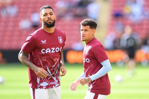 Foto: Albert Perez/Getty Images – Douglas Luiz e Philippe Coutinho