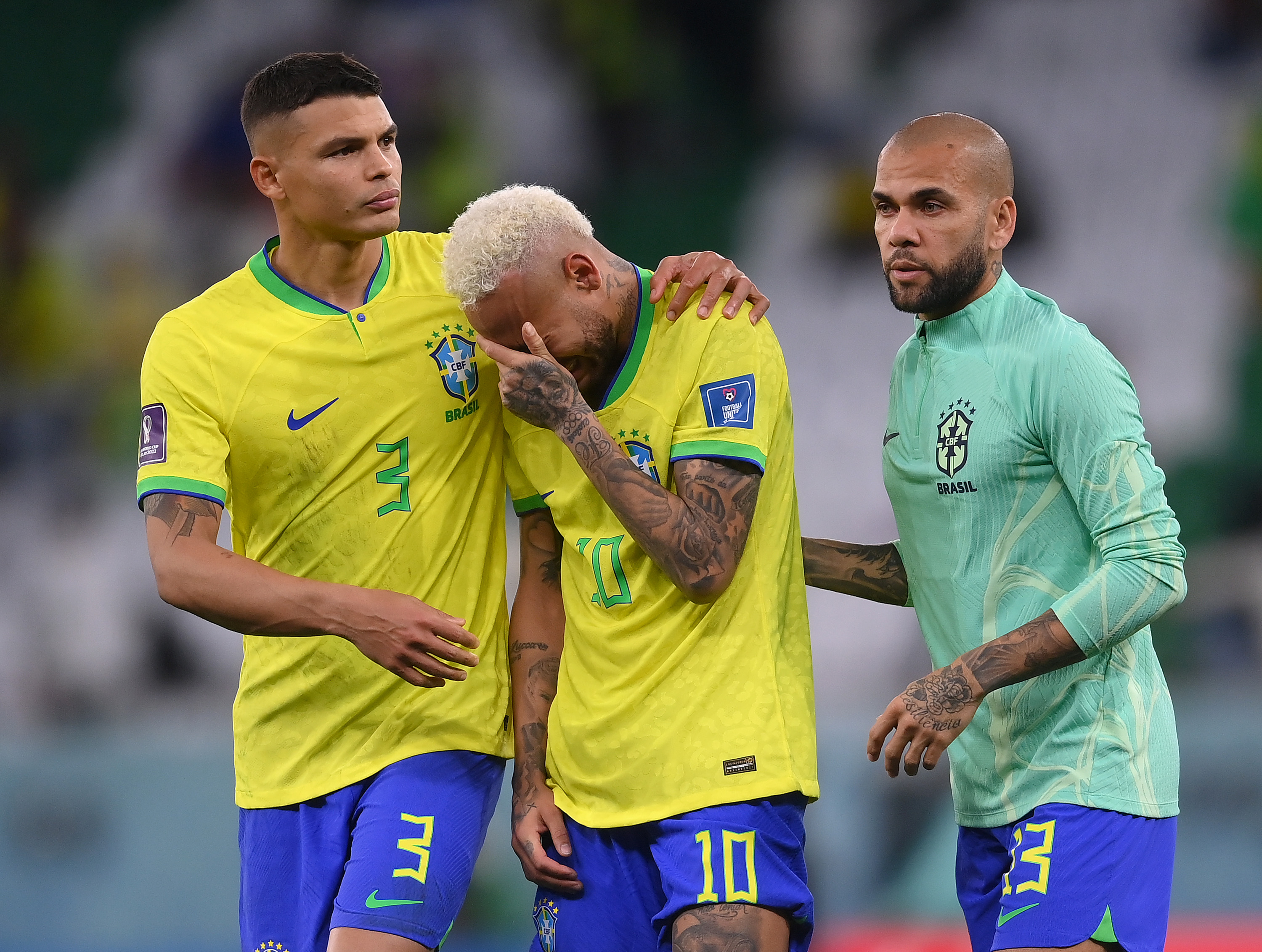 Foto:Laurence Griffiths/Getty Images- Brasil perdeu para a Croácia nos pênaltis