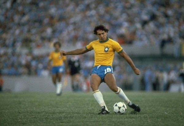 Foto: Getty Images – Brasil foi eliminado nos pênaltis para a França em 86